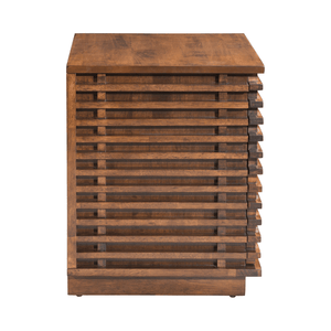 Linea End Table Walnut
