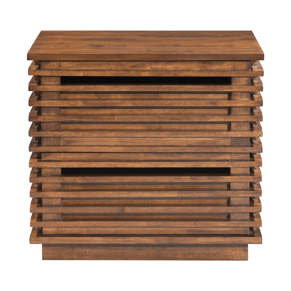 Linea End Table Walnut