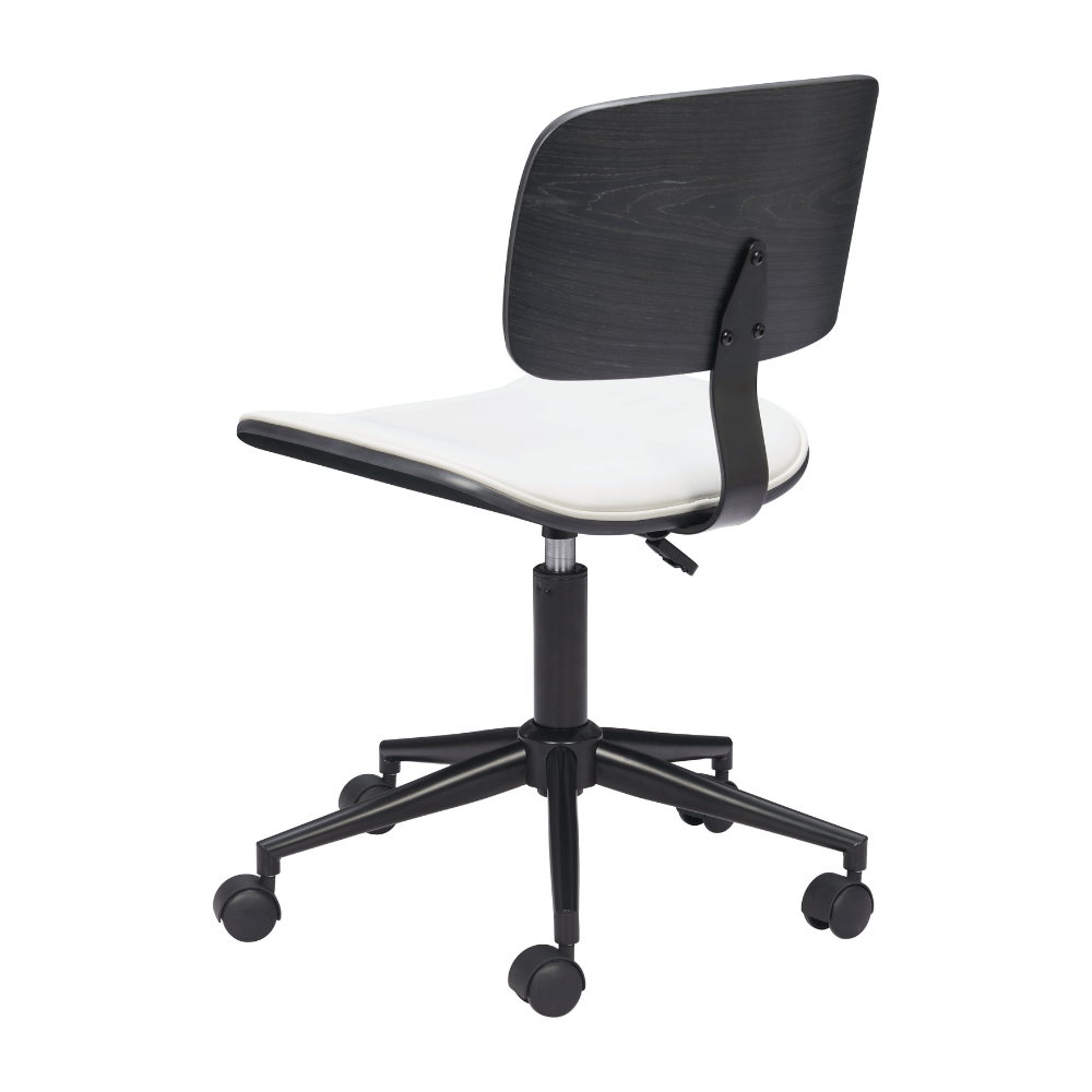 Duravel Office Chair White & Black