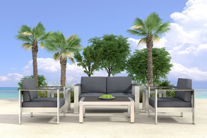Cosmopolitan Sofa Dark Gray - Elite Maison