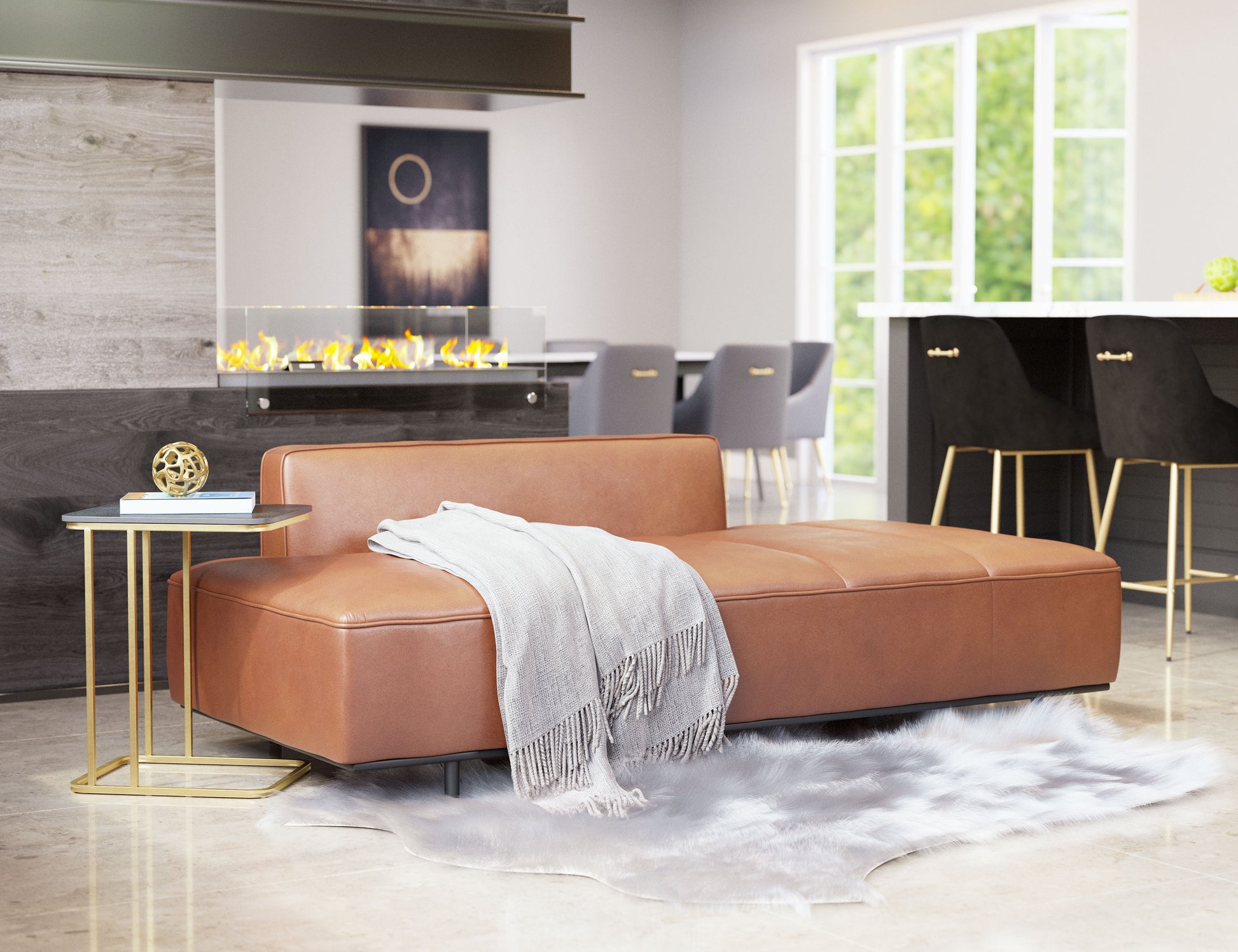 Confection Sofa Brown - Elite Maison