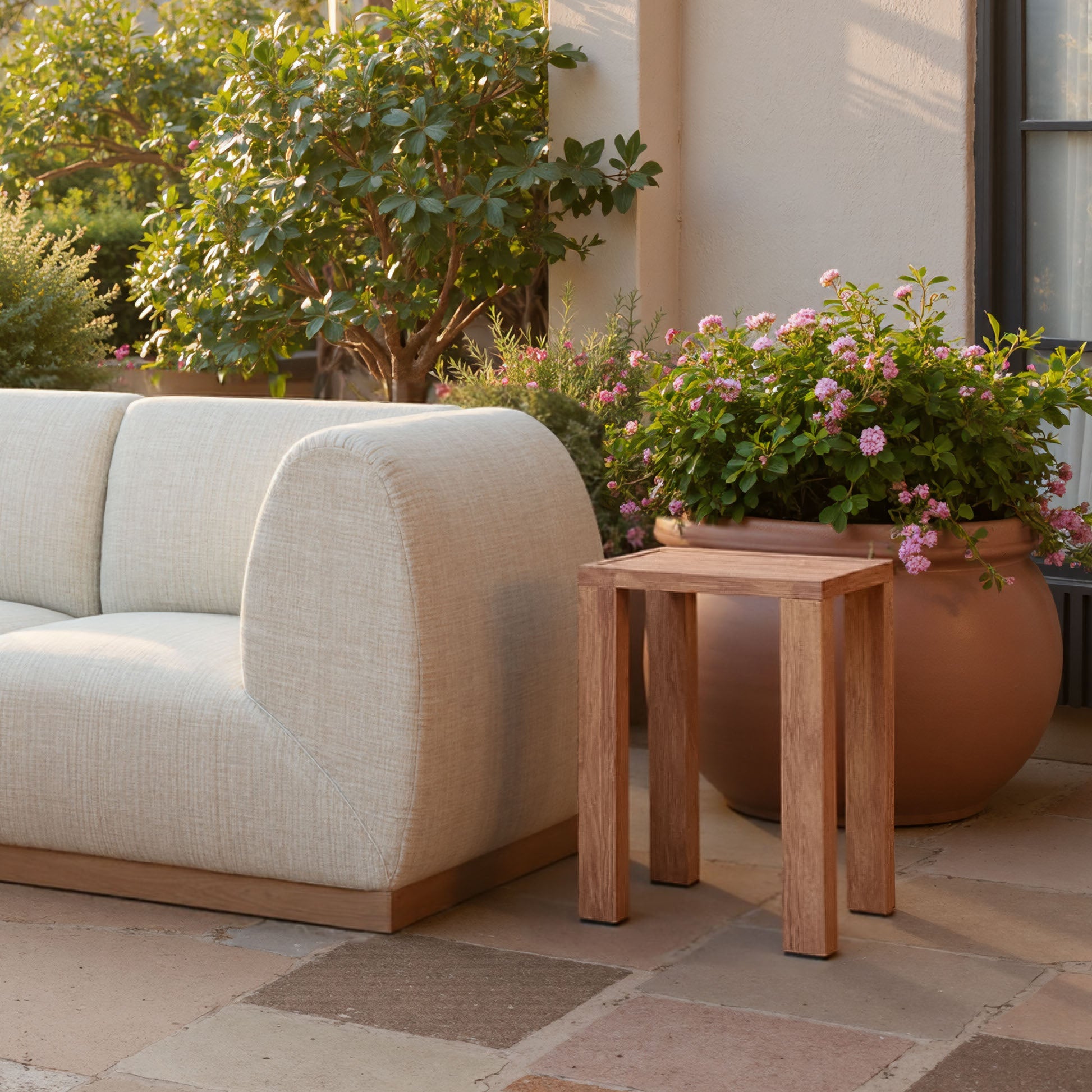 Regels Side Table Natural - Elite Maison
