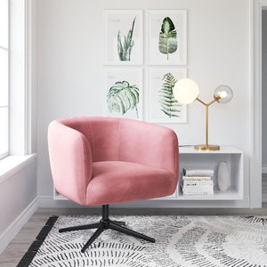 Elia Accent Chair Pink - Elite Maison