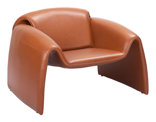 Horten Accent Chair Brown - Elite Maison