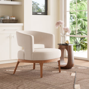 Penryn Accent Chair Beige - Elite Maison