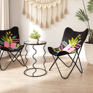 Bastia Side Table Black - Elite Maison