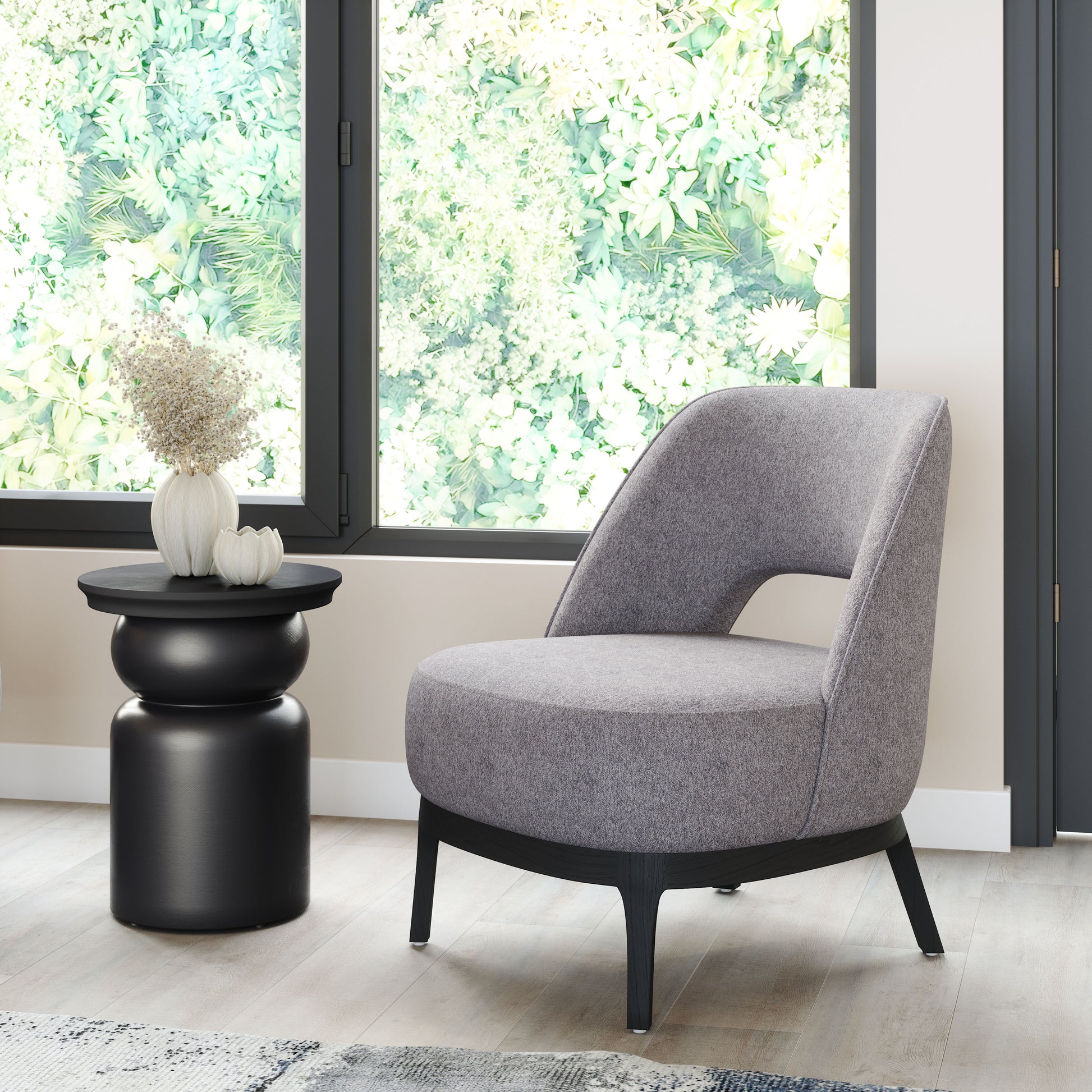Mistley Accent Chair Gray - Elite Maison