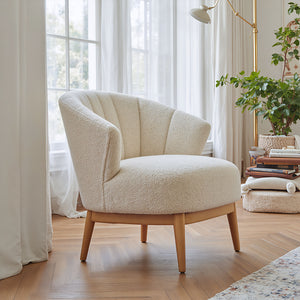 Leque Accent Chair Tawny Beige - Elite Maison