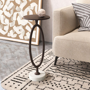 Bonita Accent Table Bronze - Elite Maison