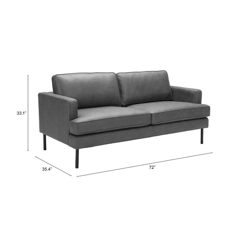 Decade Sofa Vintage Gray