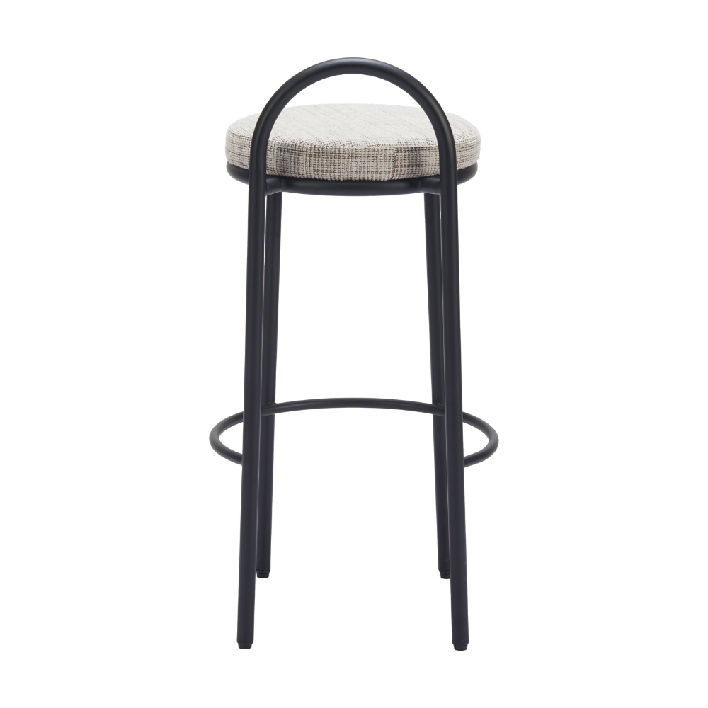 Sisal Barstool Beige Tweed - Set of 2