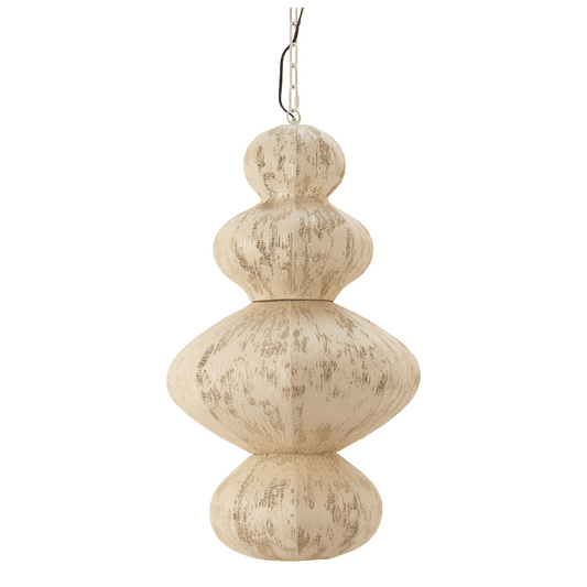 Mayu Ceiling Lamp Beige - Elite Maison