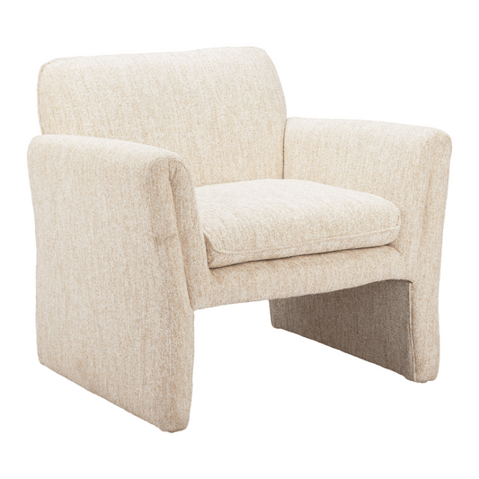 Dobra Accent Chair Oatmeal Beige - Elite Maison