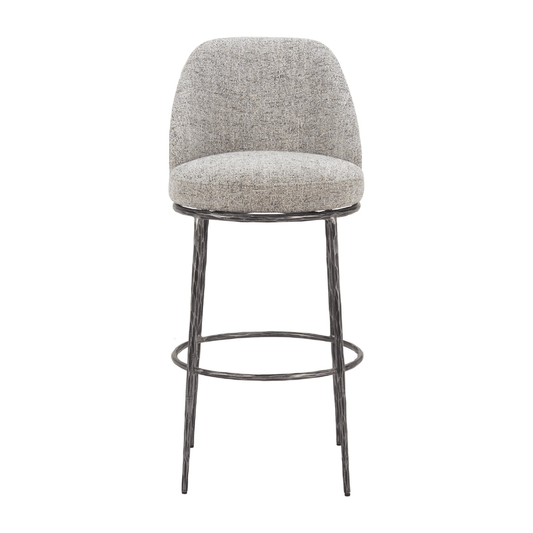 Nordhavn Swivel Barstool Gray