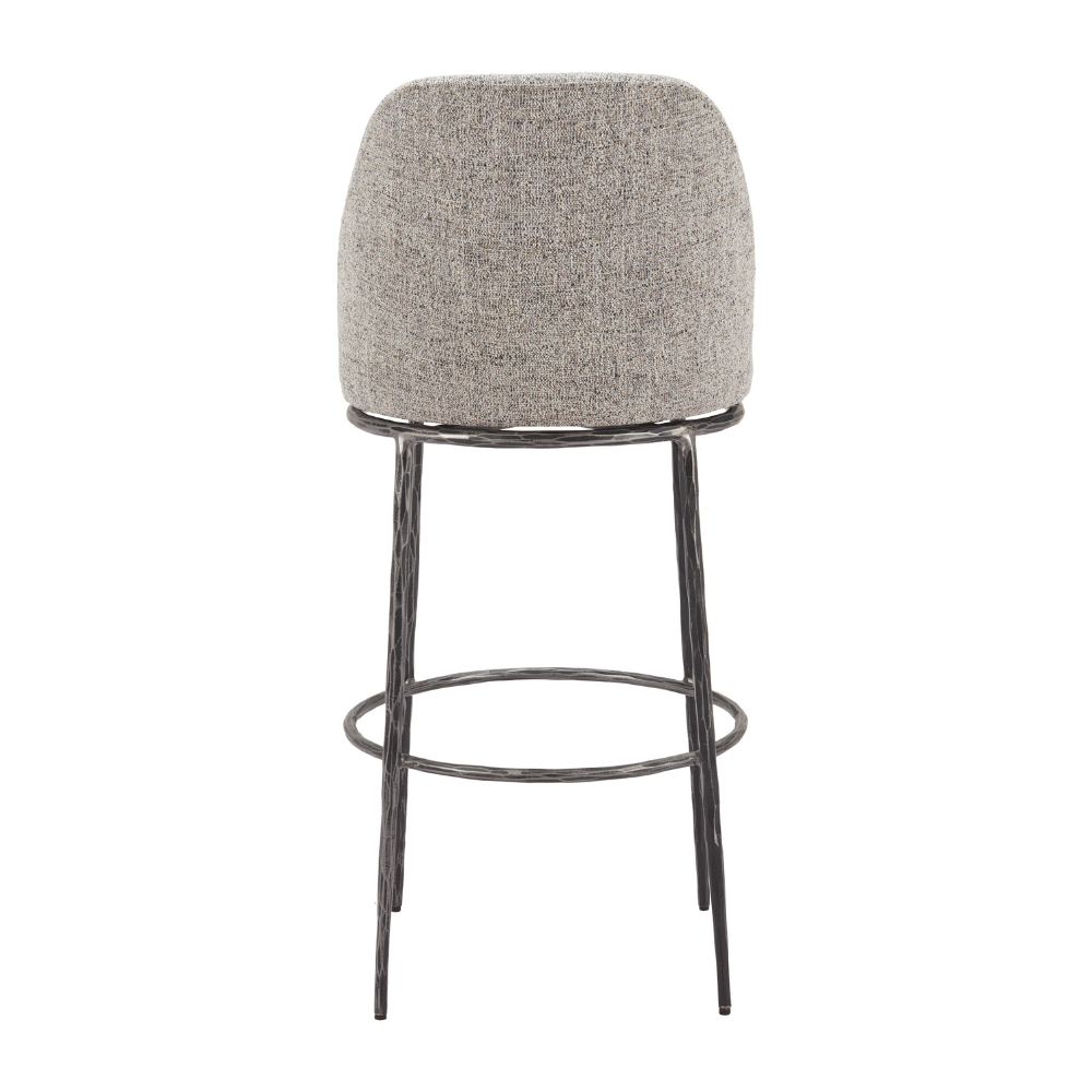 Nordhavn Swivel Barstool Gray