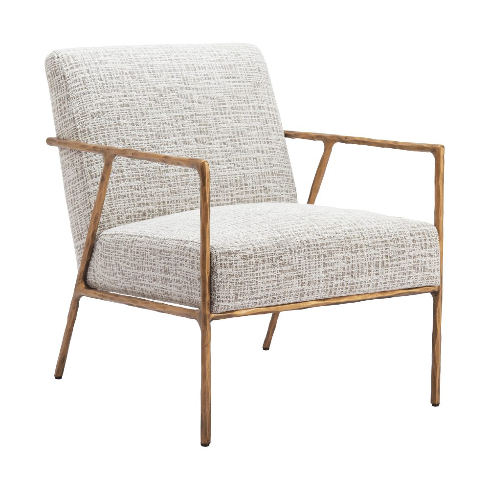 Norrebro Accent Chair Beige Frost - Elite Maison