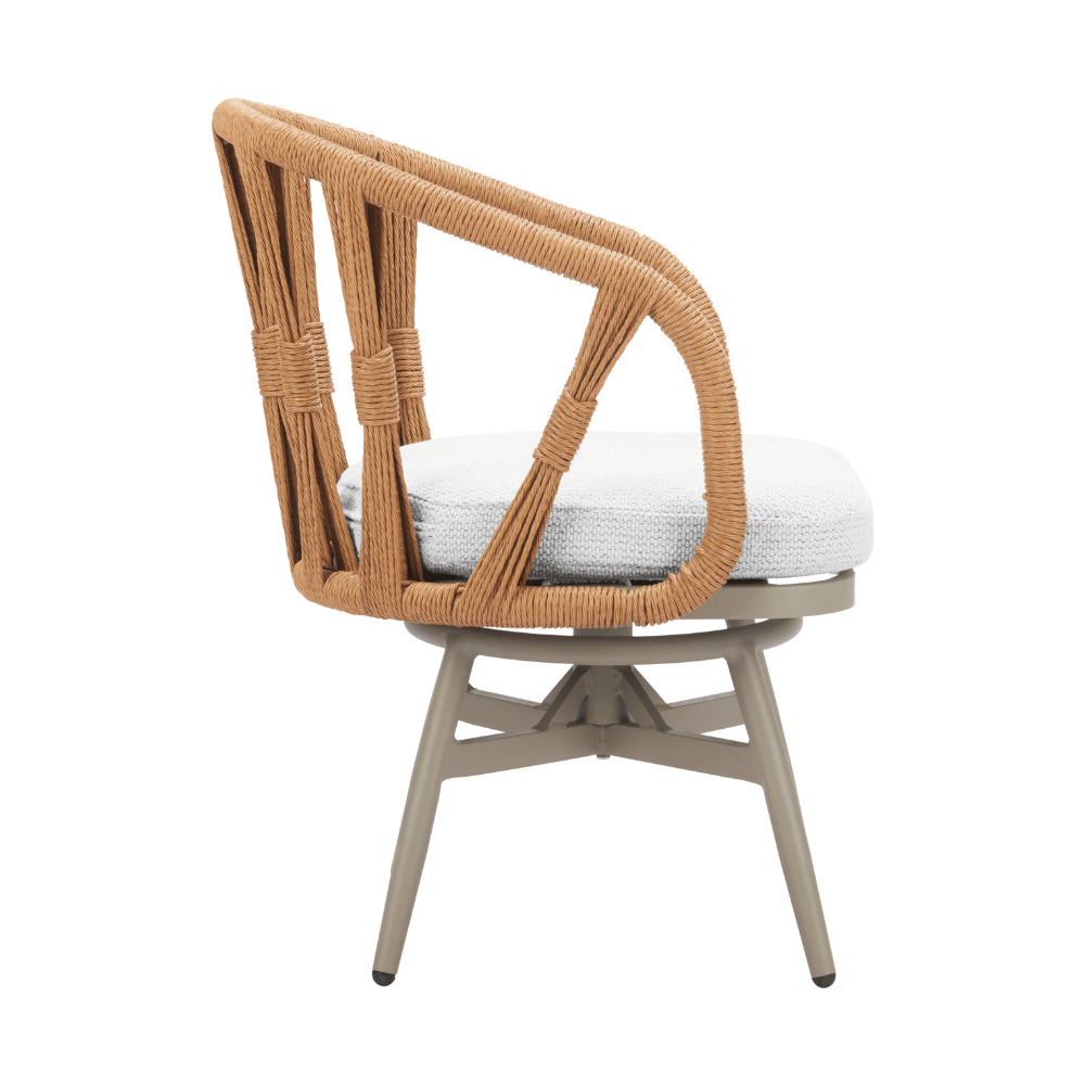 Safal Swivel Dining Chair Multicolor - Elite Maison