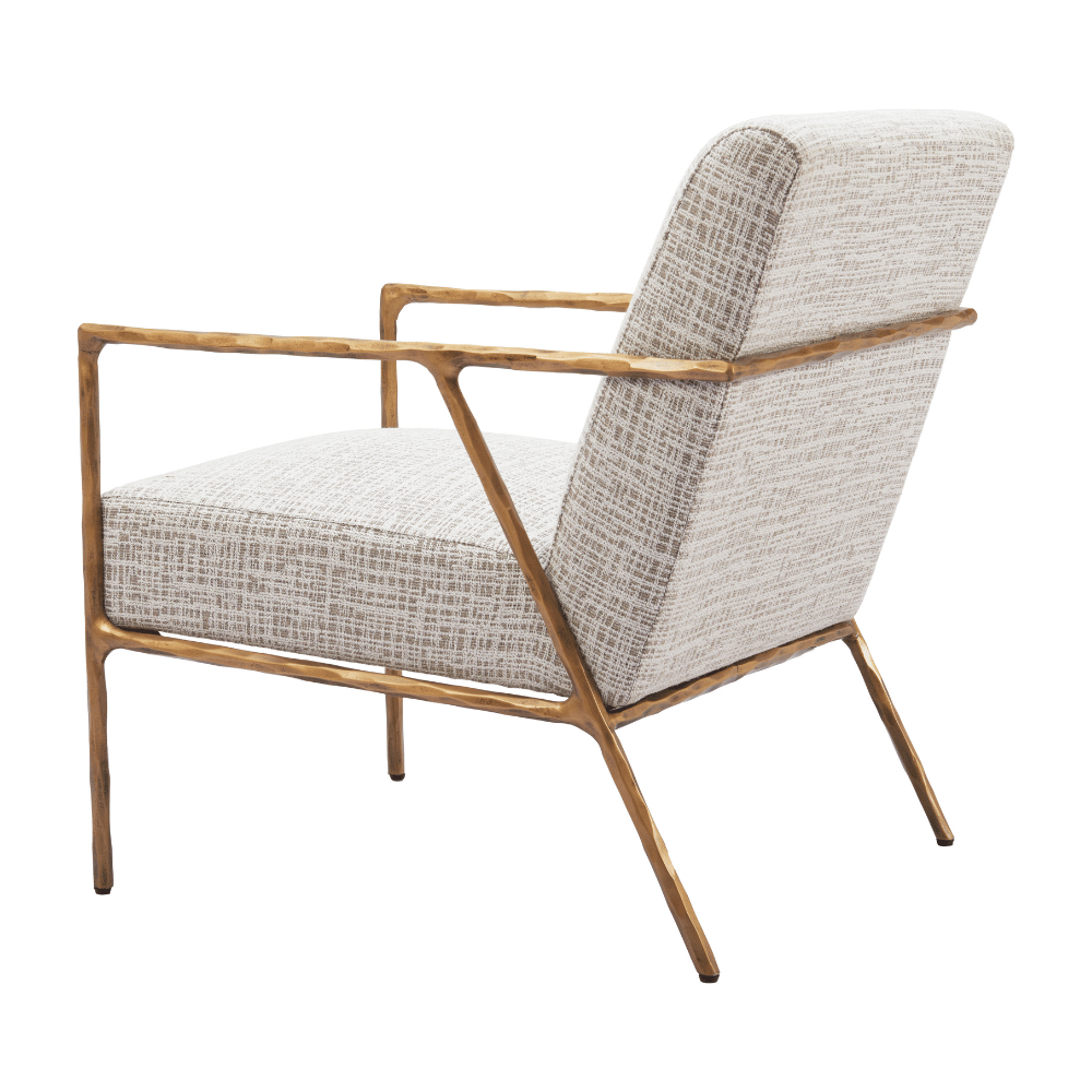 Norrebro Accent Chair Beige Frost - Elite Maison