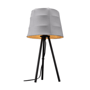 Mozzi Table Lamp Gray & Black