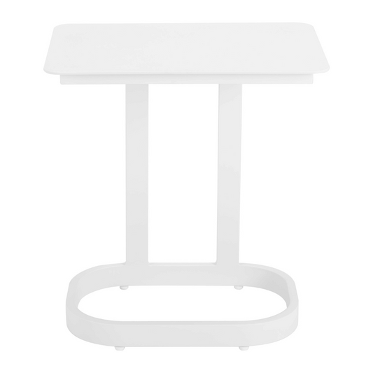 Friss End Table White - Elite Maison