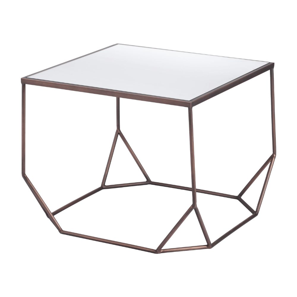 Arzon Coffee Table Set Bronze