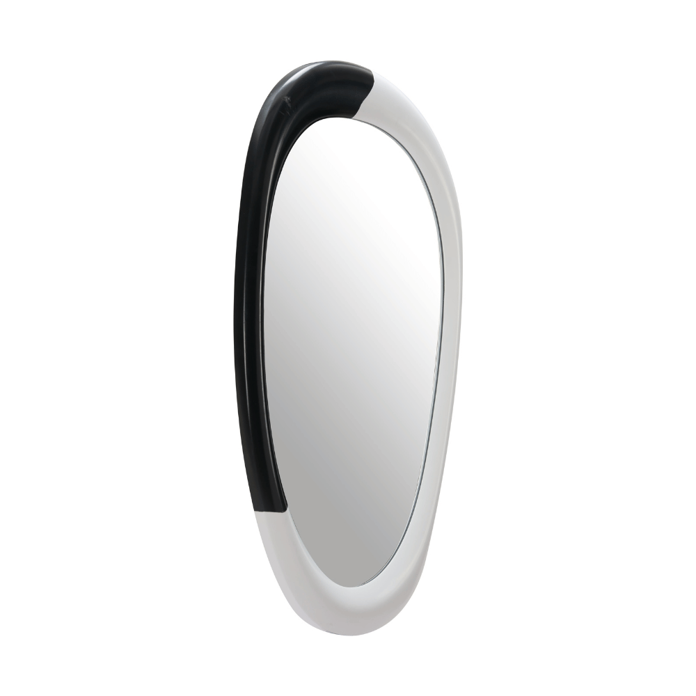 Muna Mirror White & Black