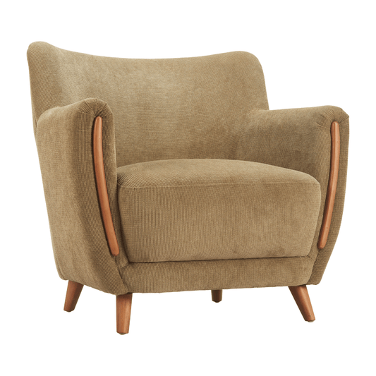Hako Accent Chair Olive Green - Elite Maison