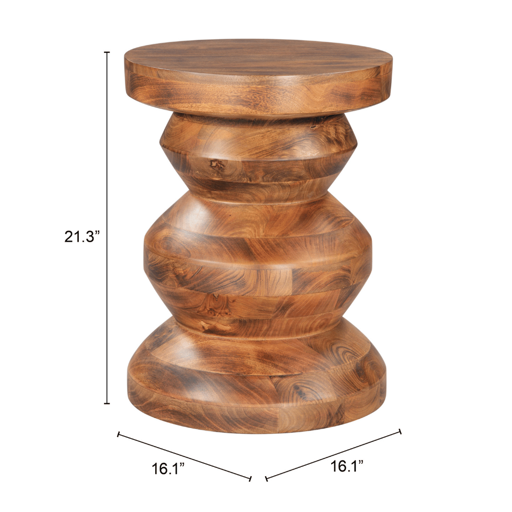 Kerala Side Table Walnut