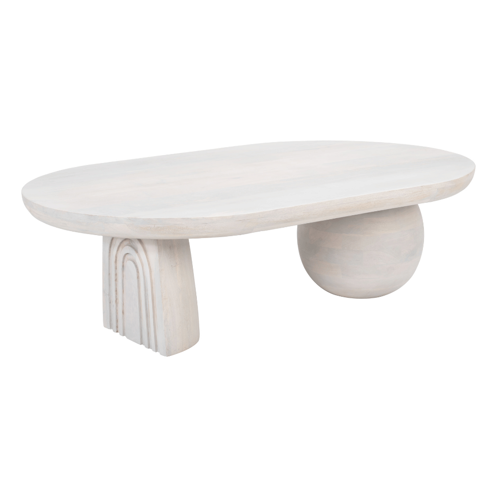 Gihak Coffee Table Whitewashed