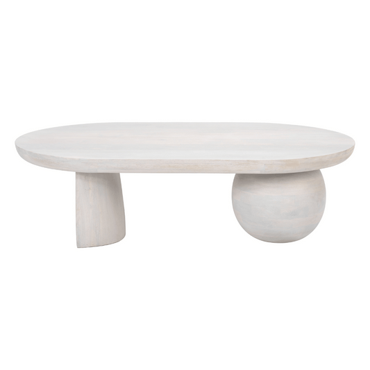 Gihak Coffee Table Whitewashed - Elite Maison