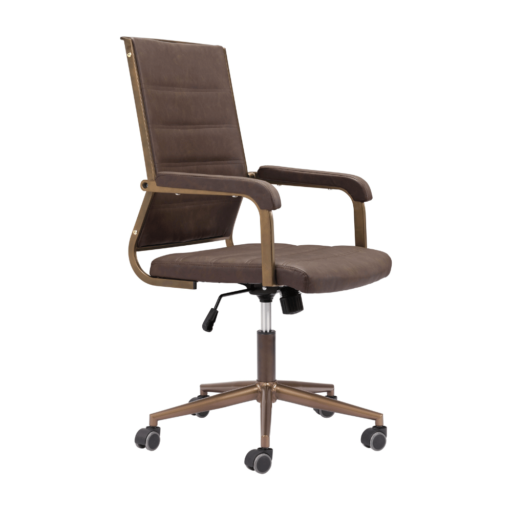 Auction Office Chair Espresso