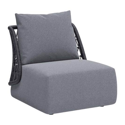 Mekan Accent Chair Gray - Elite Maison
