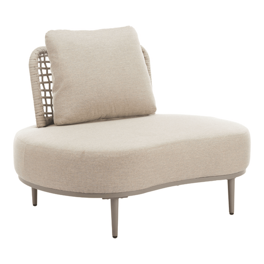 Ruhe Accent Chair Beige - Elite Maison
