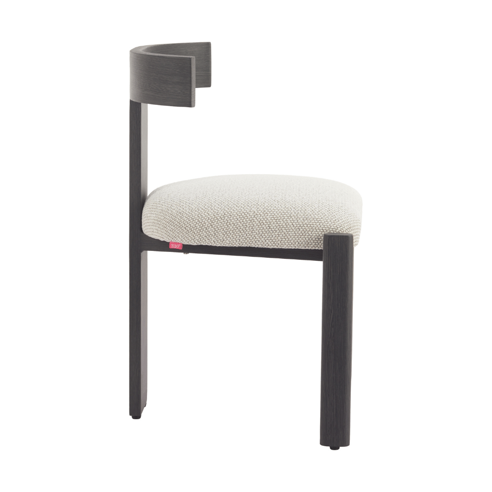 Tiana Dining Chair Black & Beige