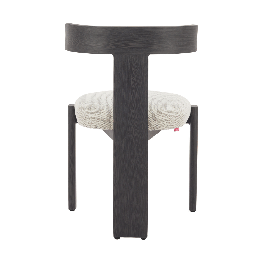 Tiana Dining Chair Black & Beige