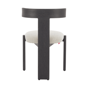 Tiana Dining Chair Black & Beige