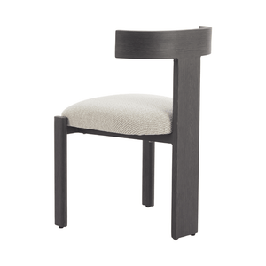 Tiana Dining Chair Black & Beige