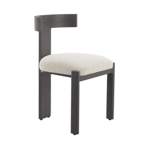Tiana Dining Chair Black & Beige