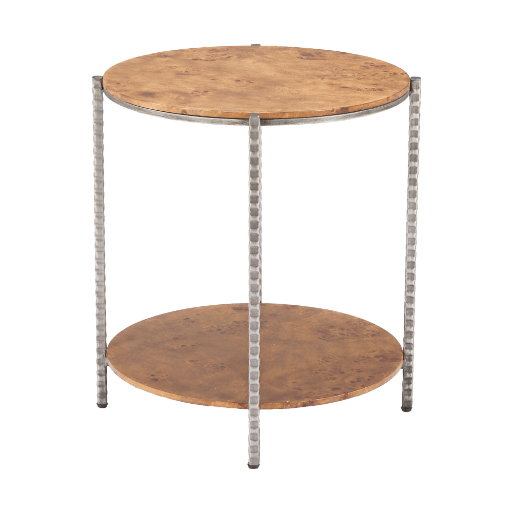 Adna Side Table Brown