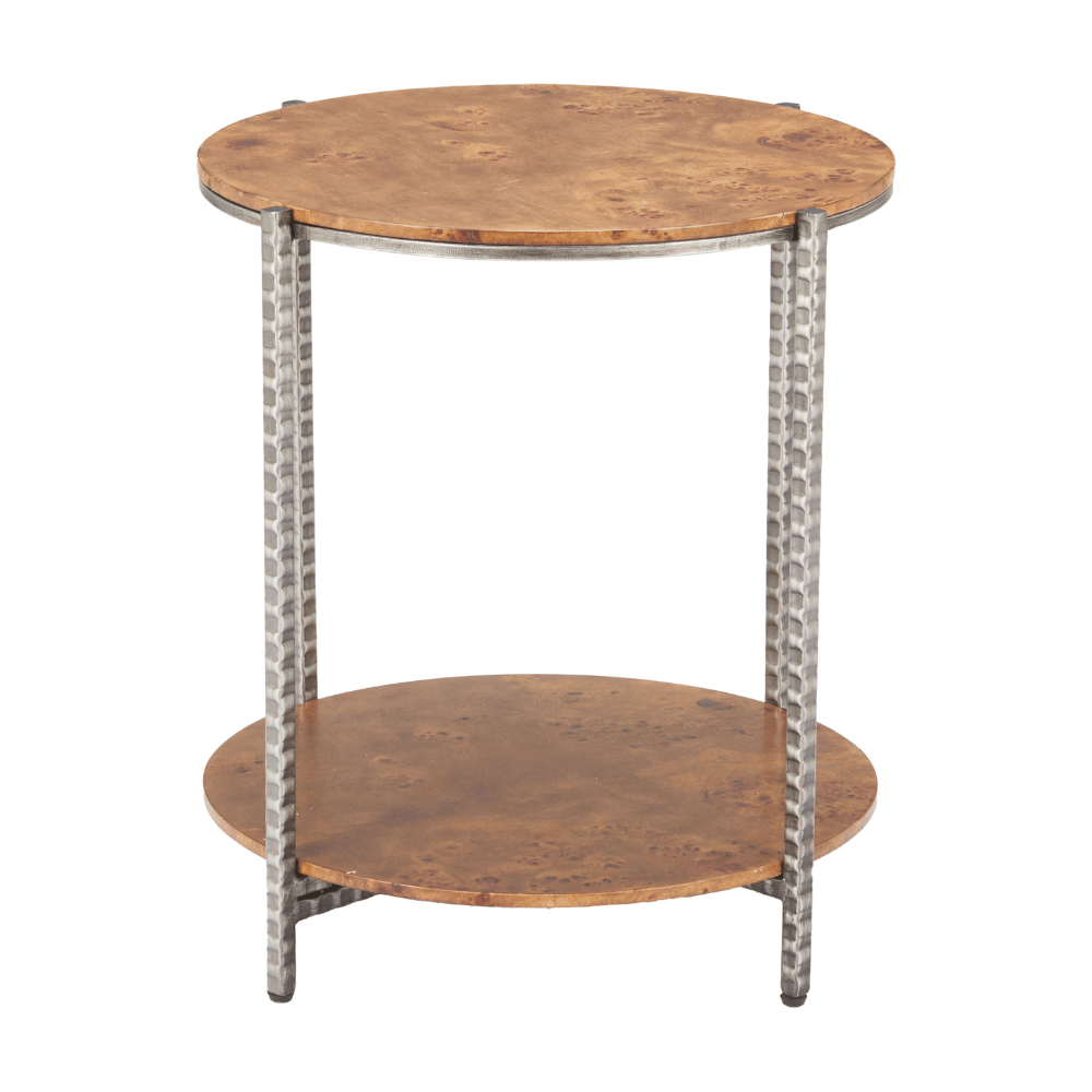 Adna Side Table Brown
