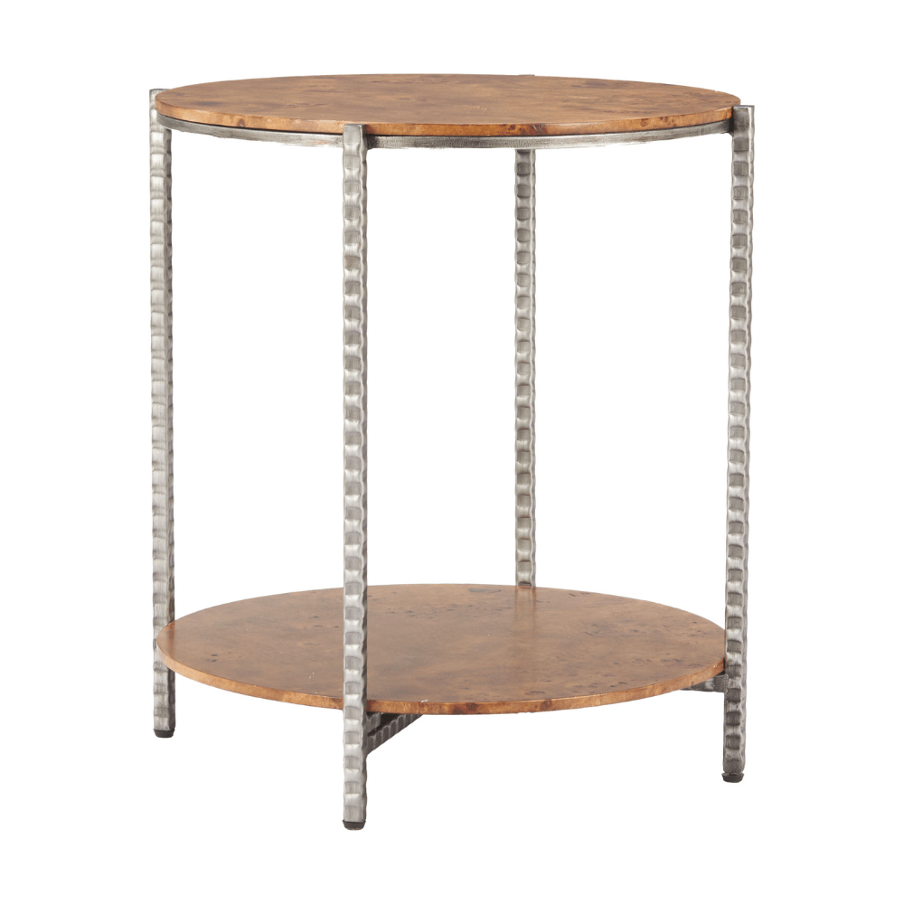 Adna Side Table Brown