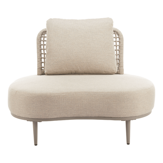 Ruhe Accent Chair Beige - Elite Maison
