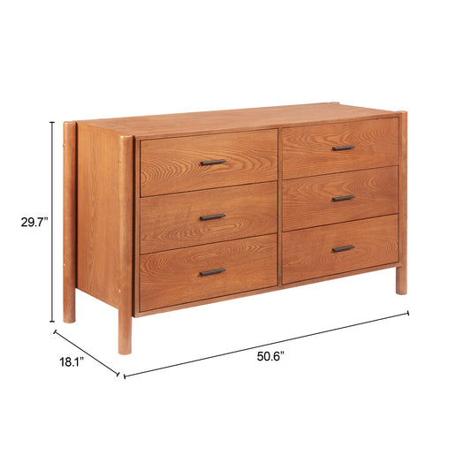 Beleza Dresser Walnut - Elite Maison