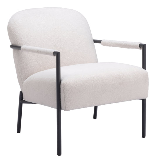 Chicago Accent Chair Ivory - Elite Maison