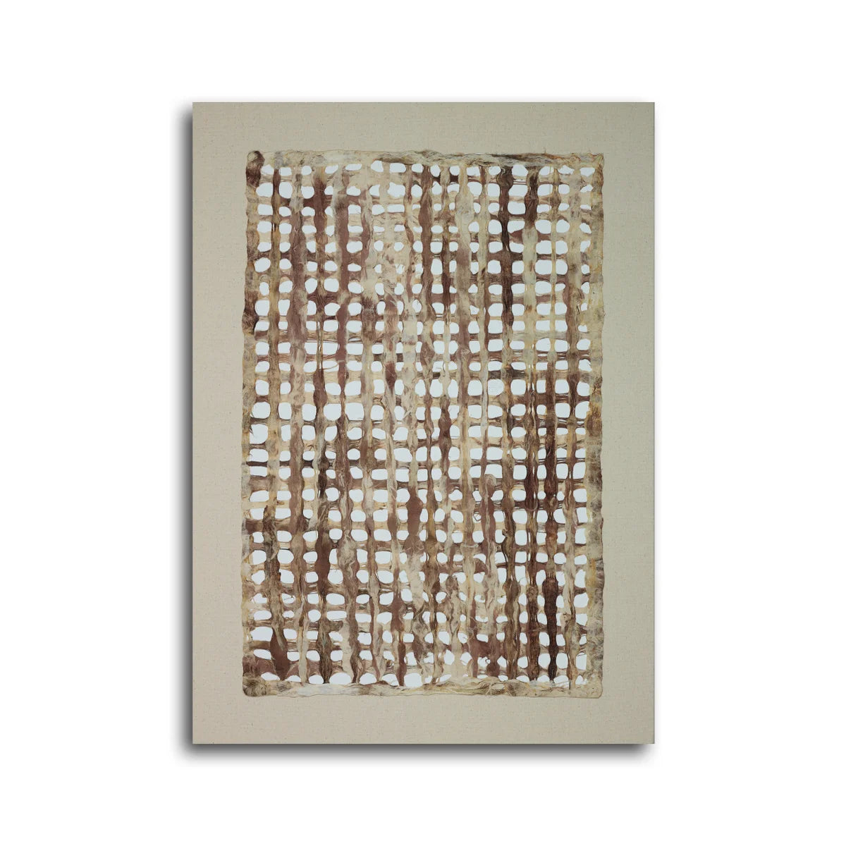Ponderosa Amate Barkwood Decoupage Art | 20x28 Gallery Wrap