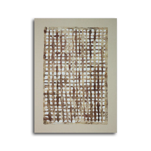 Ponderosa Amate Barkwood Decoupage Art | 20x28 Gallery Wrap