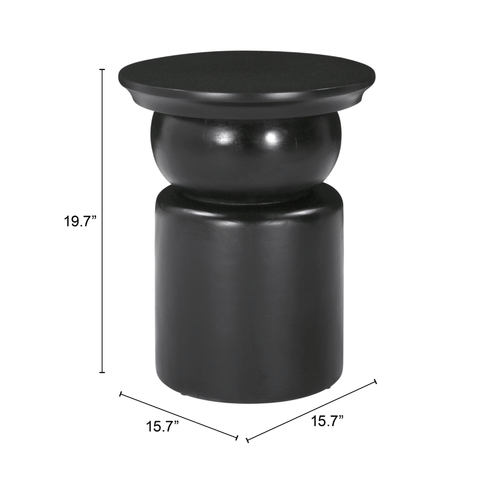 Colombo Side Table Black