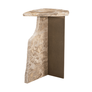 Surya Side Table Beige