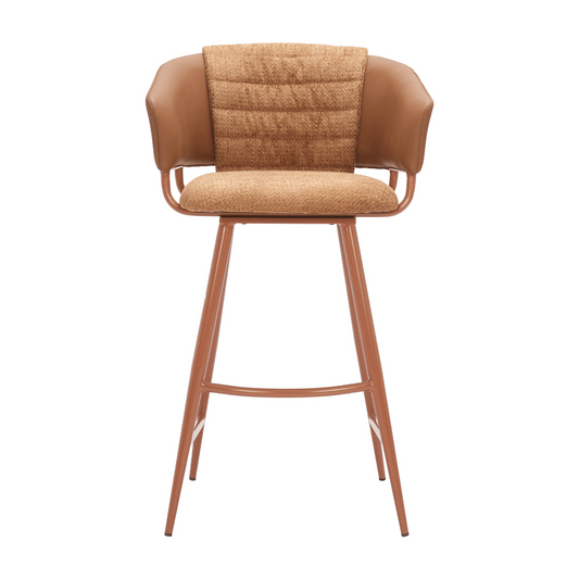 Juno Barstool Brown - Set of 2 - Elite Maison