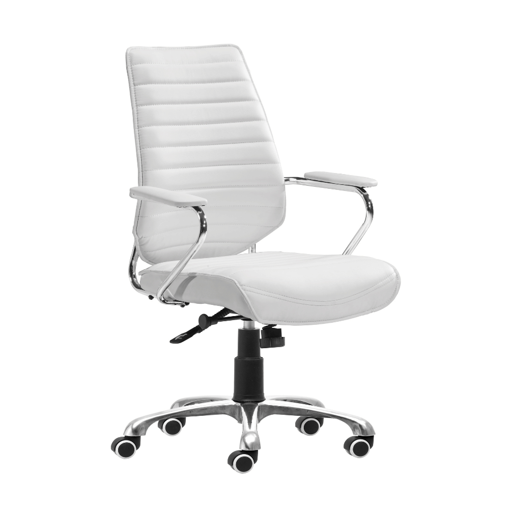 Enterprise Low Back Office Chair White
